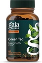 Gaia urter Green Tea - Hjælper med at holde sund vægt og energi niveauer * - med Organic Green Tea Leaf og ekstrakt - 60 Vegan flydende Phyto- kapsler (15-dages forsyning)