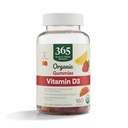 365 af Whole Foods Market, Organic Vitamin D3 Gummy, 160 Greve