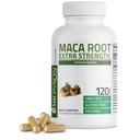 Bronson Maca Root Extra Lepidium Meyenii, non- GMO, 120 vegetariske kapsler