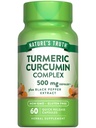 Nature 's Truth Turmerisk Curcumin med Black Pepper Extract 124; 500mg