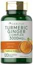 Carlyle gurkemeje og ingefær Supplement 3000 mg