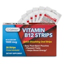 Vitamin B12 Strips 30 Pack Removal 124; Nem oral opløselig Mint Flavored Strips Removal 124; 1500 mcg Strips Removal 124; VIT B12 Opløs under tungue Removal 124; Methylcobalamin B- 12 Vitamin Formel 124; Vegan Friendly & Gluten Free