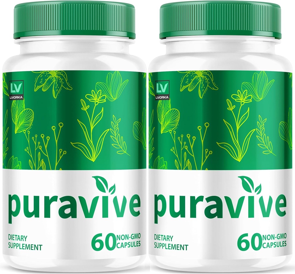 LIVORKA puravive Exotic Rice Method Kosttilskud - 120 kapsler (60 dages forsyning) - pakke af 2