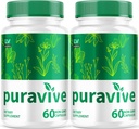 LIVORKA puravive Exotic Rice Method Kosttilskud - 120 kapsler (60 dages forsyning) - pakke af 2