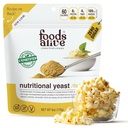 Fødevarer Alive Ikke-befæstede Premium Nutritional Gær Flakes, 6 Unse Ikke-befæstede vegansk ost pulver krydderier
