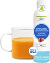 Core Med Science Liposomal Curcumin Resveratrol 200mg Curcumin og 75mg Resveratrol - 6 Fl Oz Væske - Høj Absorption Curcumin supplement