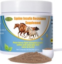 Insulinresistenstillæg for heste, understøttende heste med forhøjede insulinniveauer, Laminitis, Cushings syndrom, Kronisk Sore Feet, Tilbage til græsplænen, 0, 44 lbs