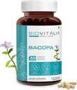 Biovitalia Natural Bacopa supplement kapsler understøtter hjernefunktion 1000mg - 60 kapsler