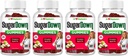 Stephanie 's SugarDown Gummies - Ceylon & Cassia Cinnamon Supplement - 4 Pack