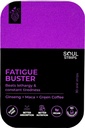 Soul Strips Træthed Buster Ginseng, Maca, Grøn Kaffe, Reducerer Mental & Fysisk Træthed, Blandede Berry Flavor, Quick Absorb, Daglig brug, Zero Sugar, Vegan, 30 Strips Pack