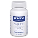 Ren indkapsling Melatonin 0, 5 mg - Natural Sleep Helper til sengetid - Regulerer Sleep- Wake Cycle - 0, 5 mg Melatonin - Vegan & Non- GMO - 180 kapsler