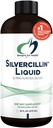 Design for sundhed - Silvercillin Væske, 15ppm Non- Toxic Form of Silver - Non- GMO GI + immunsupport Supplement (95 Servere / 16oz)