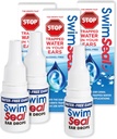 SwimSeal ™ Pro 3- Pack Alle naturlige svømmer 's Ear Dryps til daglig brug snarere end Alkohol Dryps eller Earplups. Løsningen for dine ører for alle vand eksponering for alle aldre.
