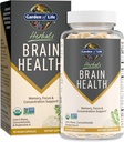 Life Brain Health supplement med Organic Lions Mane & Gurkemeje, Non- GMO, Glutenfri, Mint Flavor - for hukommelse, fokus og sund hjerne funktion