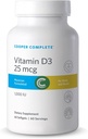 Cooper Complete - D3- vitamin 25 mcg (1000 IE) - Let at vælge - 60 Softgels pakning med 1 stk.