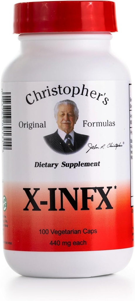 Christopher 's Original Formulas X- INFX Formel, Naturlig immunforsvar, 100 Caps