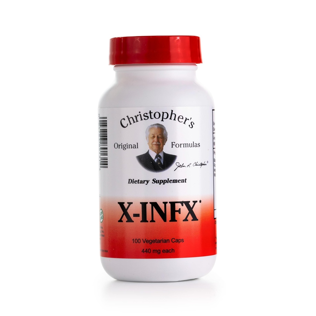 Christopher 's Original Formulas X- INFX Formel, Naturlig immunforsvar, 100 Caps