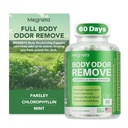 Krop deodorizing supplement, naturlige interne lugt kontrol piller til mænd & kvinder, Chlorophyll kapsler til hud, ånde, og Gut sundhed (60 kapsler)