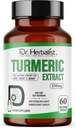 Dr. HERBALIST Gurkemeje Extract 250 mg - 60 Veganske kapsler