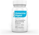 Omne Diem Histamin Digest DAO 30.000 HDU - 120 Caps - Histamin Neutraliserende Enzyme - Relieve Histamin Intolerance med Diaminoxidase