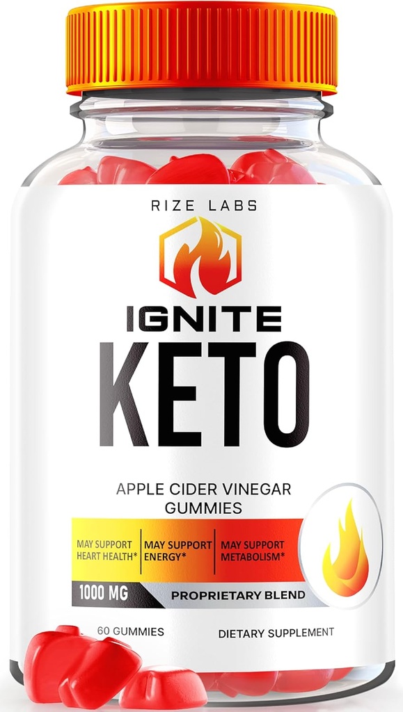 rize laboratorier Idite Keto ACV Gummies for Advanced Weight Loss, Keto Idite Supplement (60 Gummies)