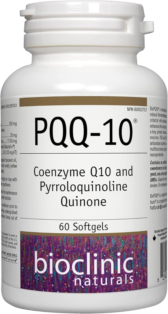 Bioklinik Naturals - CerebroVital PQQ- 10 60 bløddele
