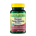 Konvergens Koreanske Panax Ginseng Vegetariske Kapsler, 100 mg, 60 Greve