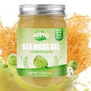 ACEYO (12 OZ) Irish Sea Moss Gel Organic Raw Vegan Soursop Flavor 102 Vitaminer og mineral Wild Harfted Non- GMO immun- & fordøjelsesstøtte