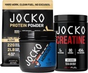 Jocko Fuel Pre Workout, Protein Powder, & Creatine Bundle (pakke med 3)