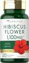 Carlyle Hibiscus Flower Extract 1100 mg 6, 120 kapsler