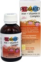 Jern + vitamin B kompleks alle nye formel naturlige vitaminer og mineralsk supplement til at hjælpe børn med træthed, træthed og frail betingelser