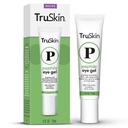 TruSkin Peptide Eye Gel - forbedre udseendet af mørke cirkler & linjer for Brighter- Looking Eye Area - Under Eye Care med Peptider, Plant Stem celler, Hyaluronsyre - Vågn op trætte øjne, 0.5 fl oz