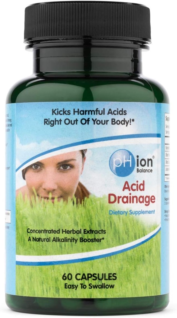pHion Balance Acid Drainage, Kapsler, 60- Tæl
