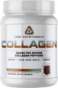 Core Nutritionals Hydrolyzed Collagen Peptider Mex124; Type I & III fra Græs Fed Bovine Mex124; Hår, Hud, & Nails Mex124; Bone & Joint Support Mex124; 1 Pund (Chokolade)