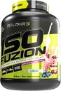 Iso Fuzion 100% Whey isolere 28g ikke Denatureret protein pulver, hvid choco blåbær Cobbler, 4.4lb