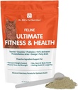 Dr. Bill’s Feline Ultimate Fitness & Health | Cat Multivitamin Powder - Daily Supplement | Weight Control, Joint, Brain, Heart & Immune Support | Omega 3s, Collagen, B Vitamins, Taurine, Amino Acids