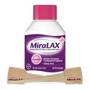 MiraLAX Laxative Powder, Let Obstipation Relief for voksne, Afføringsmiddel med PEG 3350, Nonstimulant Laxative, Ingen hårde bivirkninger, Inkluderer Stirrer, 14 dosis