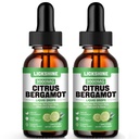 2 Pack 3000mg Citrus Bergamot Liquid Drops - High Absorption - Cholesterol Lowning Supplement for immunforsvar Anti- Aging, Hight Cholesterol - Soursop Bitters Liquid, 4 Fl Oz