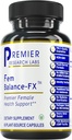 Premier Research Labs Fem Balance FX - Chasteberry Supplement for kvinder Hormone Balance Support, Chaste Tree Supplement w / Organic Chasteberry Extract, Natural Support for Women- 60 Vegetariske Kapsler