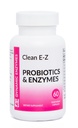 Clean E- Z Candida - Microflora Gut Balance, Candida Cleanse, fordampning af Gær Cell Walls, Probiotika & fordøjelsesenzymer, Gut Flora Health