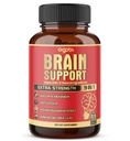 9in1 Brain Support Supplement - Koncentreret Ashwagandha Root, Gotu Kola pulver, Bacopa Monnieri pulver og mere - 90 kapsler - 3 Måneders forsyning