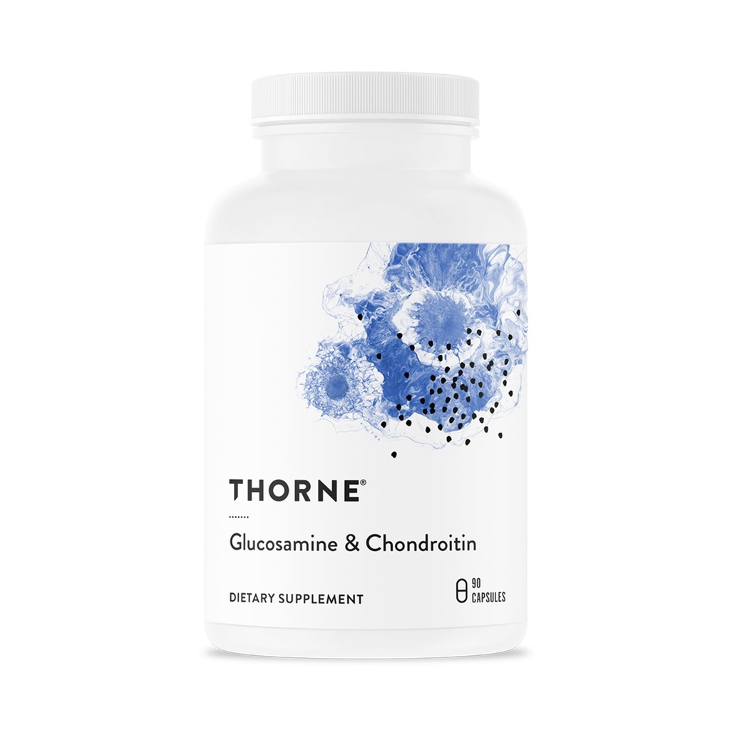 THORNE - Glucosamin & Chondroitin - Støtte til opretholdelse af sund fælles funktion og mobilitet * - 90 kapsler