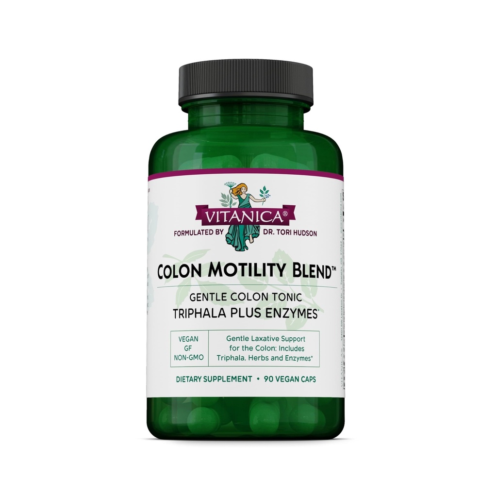 Vitanica Colon Motility Blend, Colon Support, Vegan, 90 Capsules