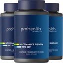 ProHealth Nicotinamid Riboside Pro 500. Patenteret NR Niagen 500mg Plus 250 mg TMG. NAD + Supplement øger NAD +. NR Supplement Proven i 300 undersøgelser. 30 Servering (3 Pack)