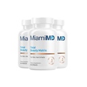 MiamiMD Total skønhed Matrix Collagen Kosttilskud til kvinder - Collagen kapsler med C-vitamin til hår, hud og negle - Cruelty Free - 60 kapsler