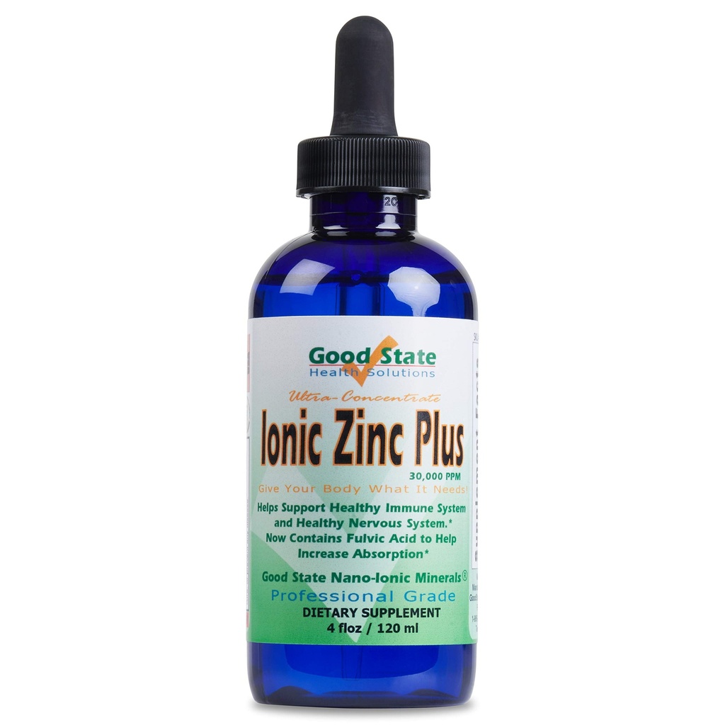 God state flydende zink Plus Ultra koncentrat Supplement 425, 4 fl oz, 1 Tæl