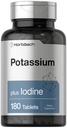 Horbäach Kalium Chloride Supplemented 124; Plus Jod Membran 124; 180 Vegetariske Tabletter