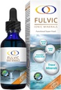 Optimal Organic Water Extracted Fulvic Ionic Minerals X350 - Patenteret BioActive Fulvic Acid, Humanic Acid, Trace Minerals, Electrolytes & Essential Aminoacids - 8 + Måned Supply!
