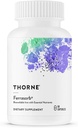 THORNE - Ferrasorb - 36 mg jern med essentielle næringsstoffer - Complete Blood Support Formel * - Elemental Iron, Folate, B og C Vitamin til Optimal Absorption - Gluten- Free - 60 Servere
