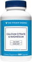 Calciumcitrat & Magnesium (300 kapsler) af Vitamin Shoppe